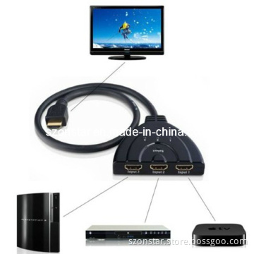 1080P HDMI Auto Switch Hub Cable for LCD HDTV